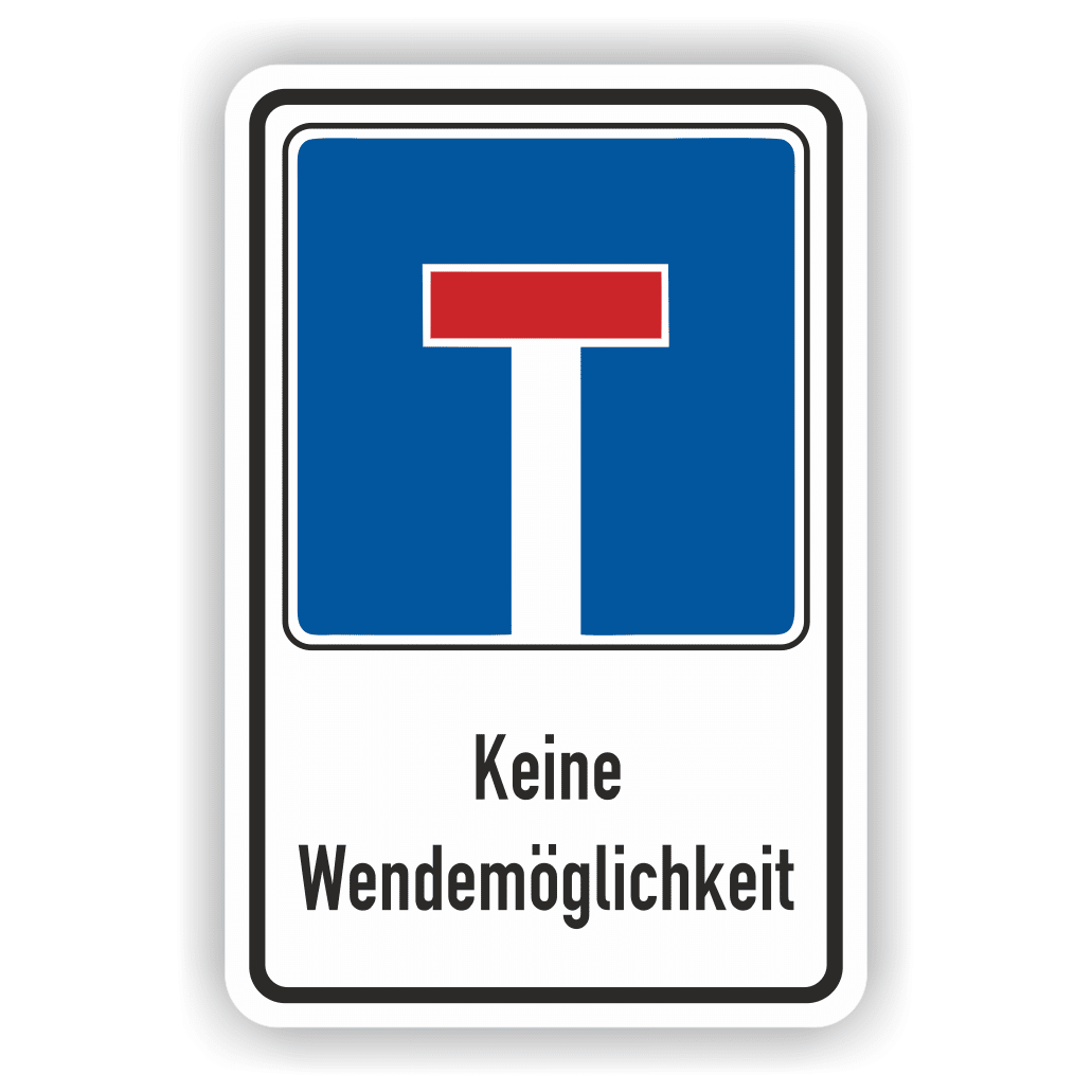 Wendehammer Hinweisschid