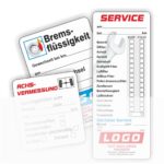 KFZ SERVICEAUFKLEBER-Kategoriebilder