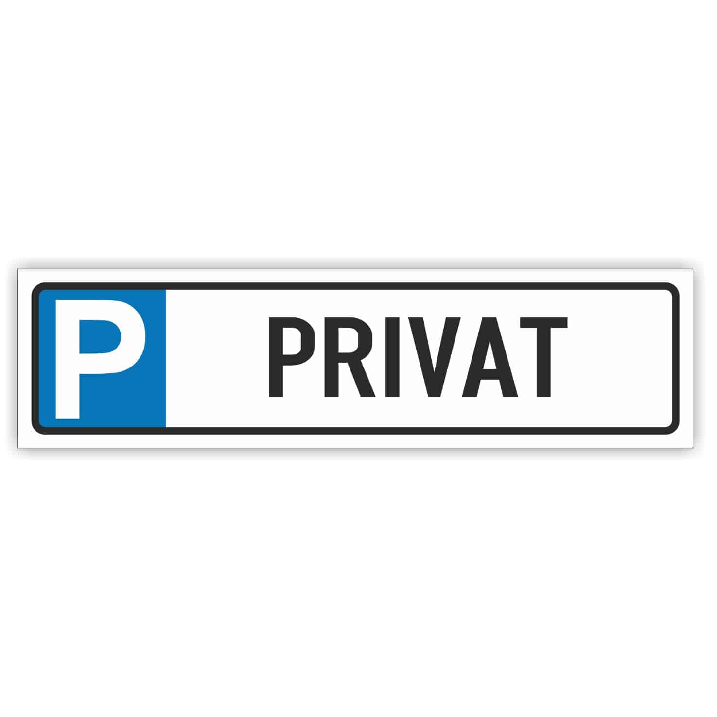 Parkplatzreservierer Privat