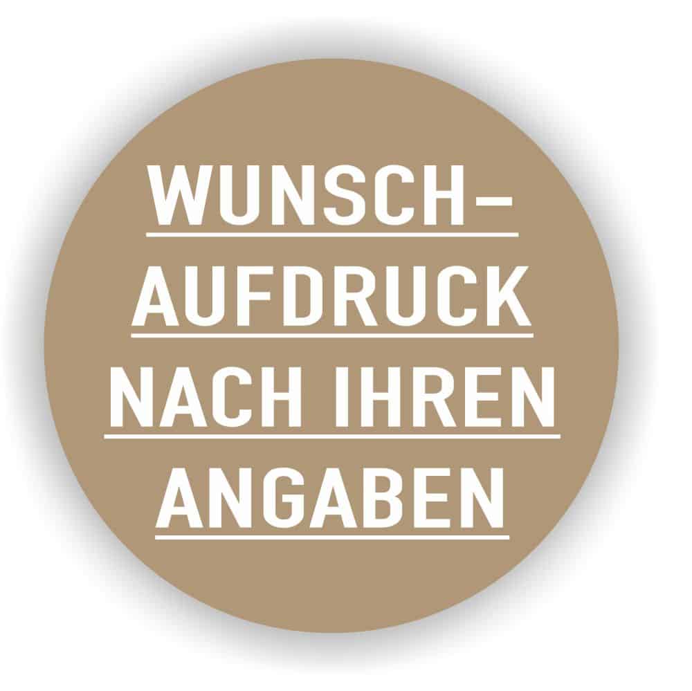 LEITERKENNZEICHNUNG-mit Wunschtext in braun
