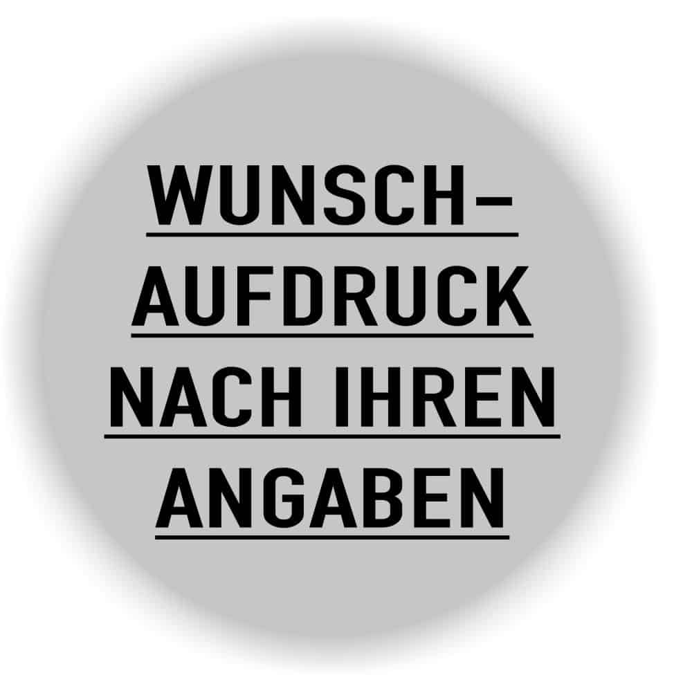 LEITERKENNZEICHNUNG-mit Wunschtext in grau