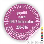 Leitern und Tritte Prüfplaketten