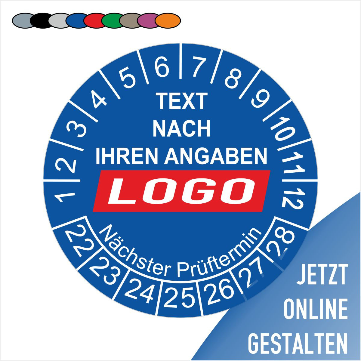 Prüfplaketten- Wartung DGUV