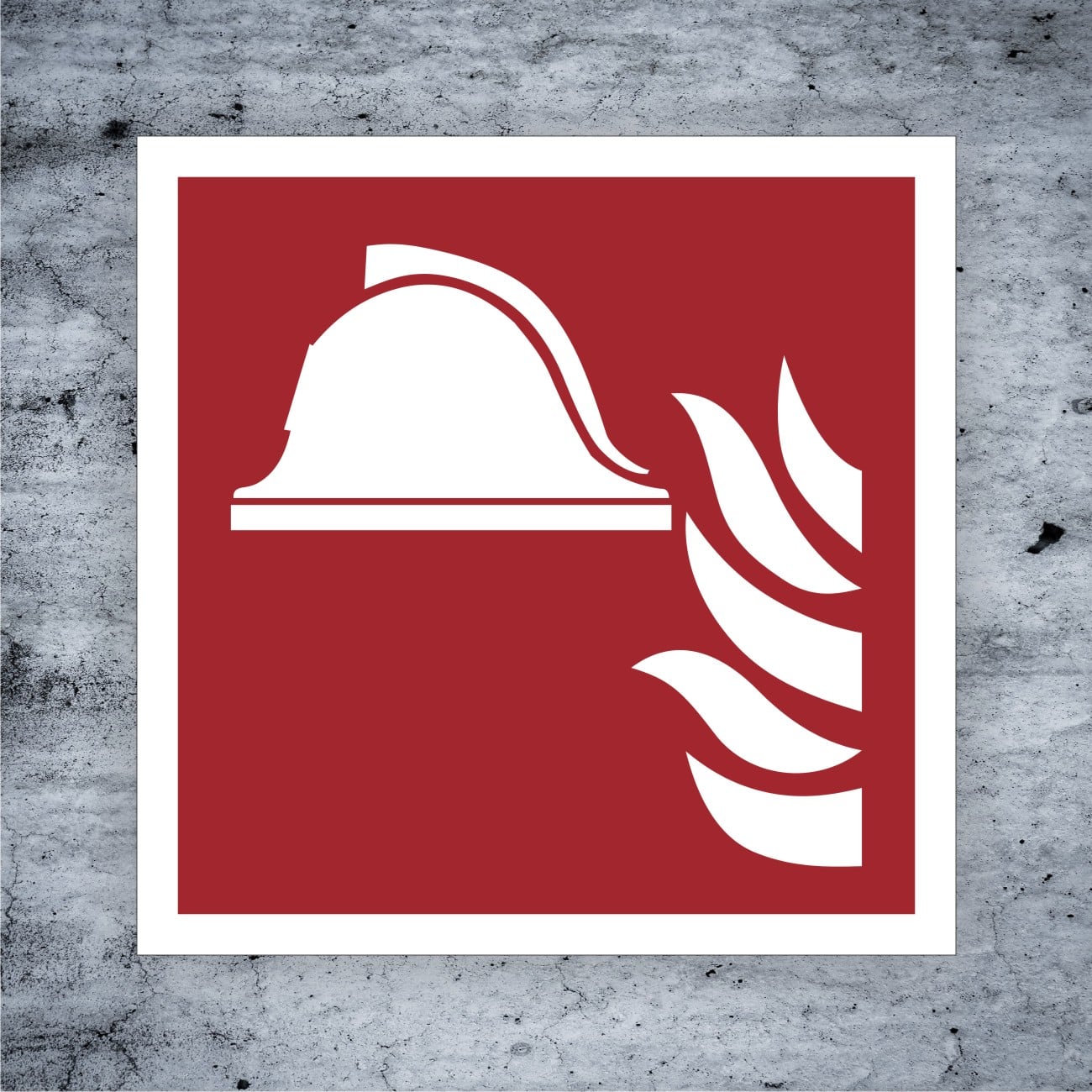 Brandbekämpfungszeichen ASR A1.3 DIN EN ISO 7010 F004