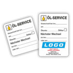 Aufkleber Nächster Öl- Service Wechsel Inspektionsaufkleber