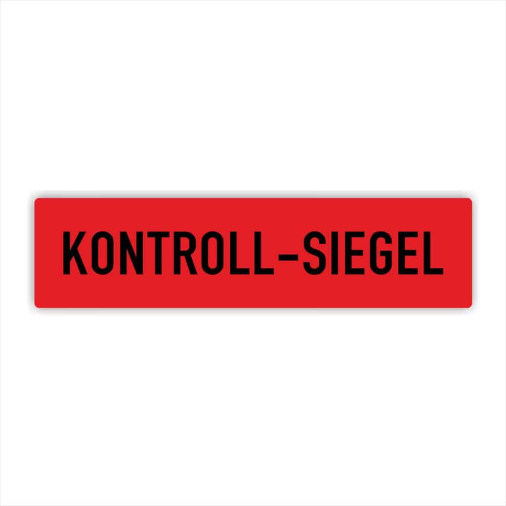 Kontroll Siegel Sicherheitssiegel