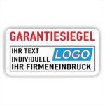 Garantie Siegel Sicherheitssiegel Individuell-weß