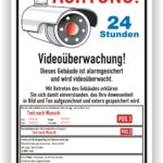 Videoüberwachung Gebäude, personalisiert