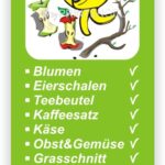 Biomüll Aufkleber