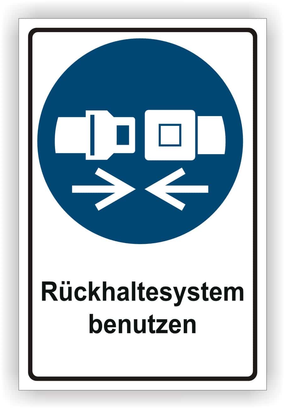 Kombischild Rückhaltesystem M020 – Aluminium & Folie