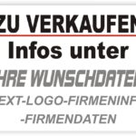 Zu verkaufen Info Schild