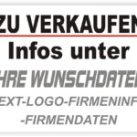 Zu verkaufen Info Schild
