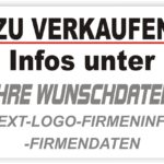 Zu verkaufen Info Schild