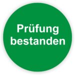 Prüfetiketten Wartungsetiketten -Prüfung bestanden Prüfplaketten-