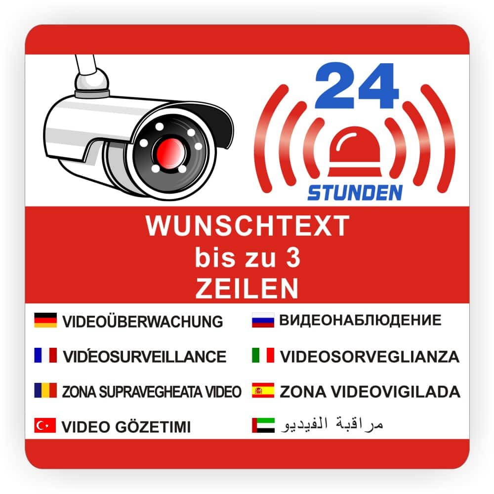 Videoüberwachung Alarmgesichert Individuell